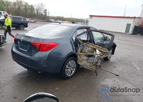 2018 Toyota Corolla Xle из США, поврежденный, VIN 2T1BURHE6JC970833